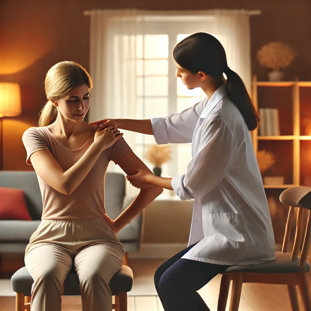 shoulder-physiotherapy-session-at-home