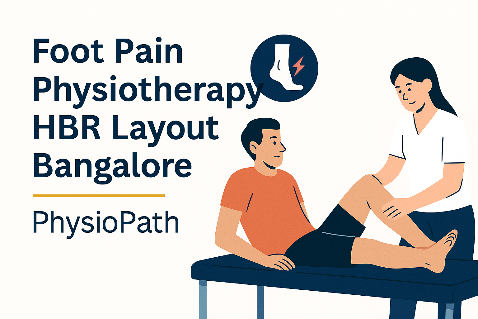 Foot Pain Physiotherapy HBR Layout Bangalore