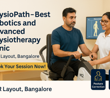Searching for a physio near me? Visit PhysioPath in HBR Layout, Bangalore for advanced physiotherapy care with robotics, expert therapists, and personalized plans.