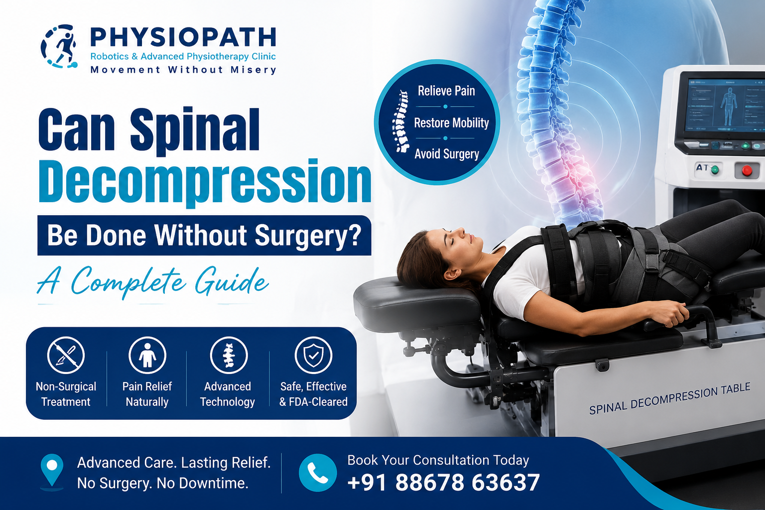 Non Surgical Spinal Decompression in Bangalore